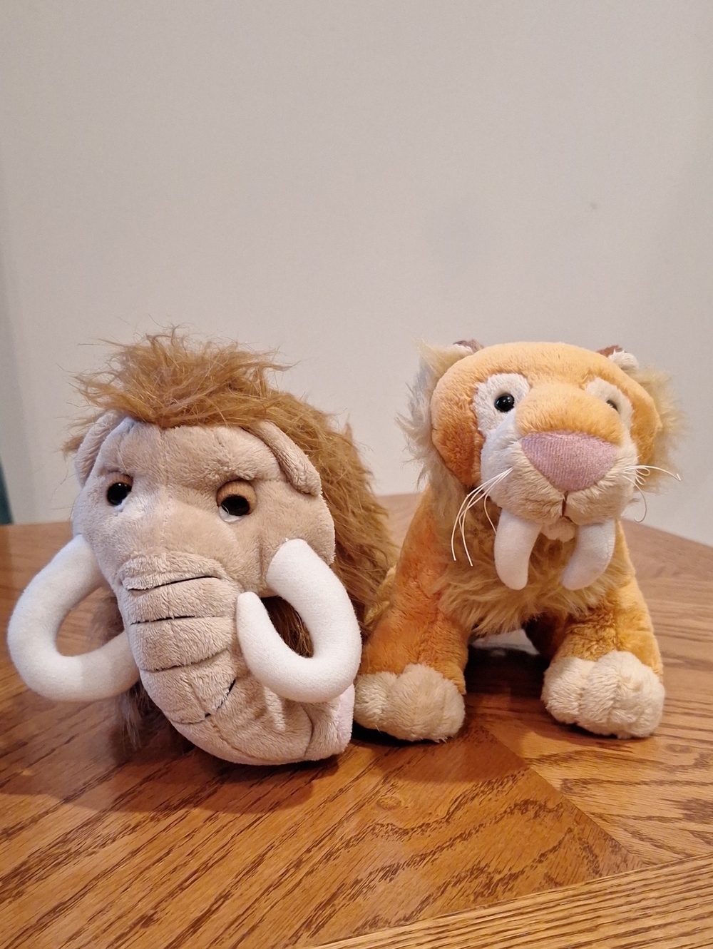 Webkinz Wooly Mammoth & Sabertooth Tiger Stuffed Animals (Set of 2)